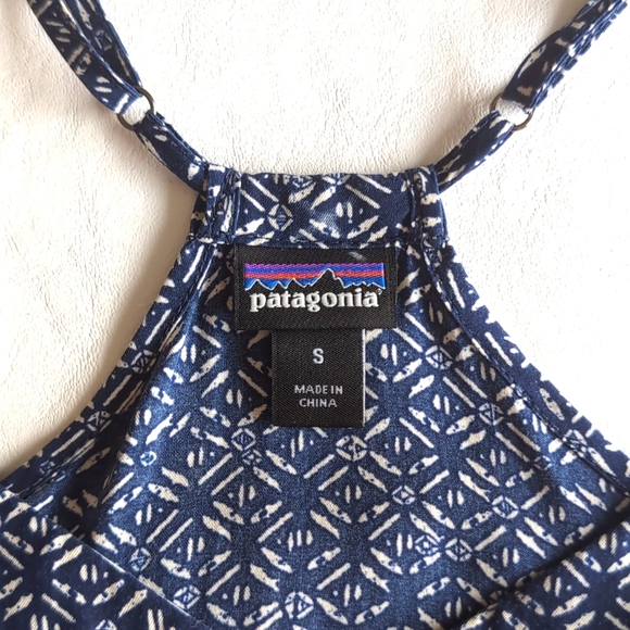 Patagonia Wildflower Strappy V-Neck Summer Dress Women's Size Small - Picture 2 of 10